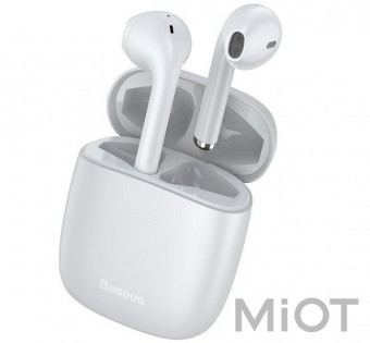 Бездротові навушники Xiaomi Baseus Encok TWS W04 White