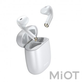 Бездротові навушники Xiaomi Baseus Encok TWS W04 White