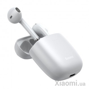 Беспроводные наушники Xiaomi Baseus Encok TWS W04 White