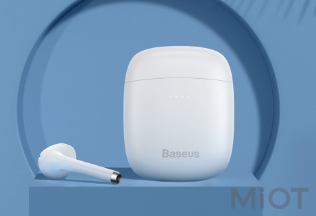Бездротові навушники Xiaomi Baseus Encok TWS W04 White
