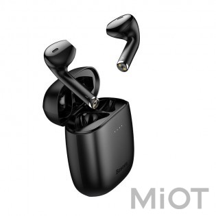 Бездротові навушники Xiaomi Baseus Encok TWS W04 Black