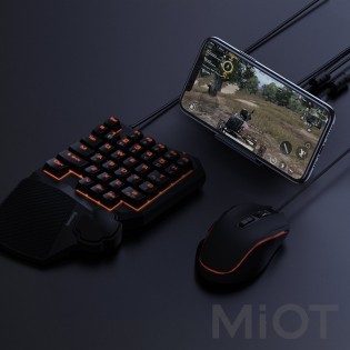 Комплект клавіатура + миша для смартфона Xiaomi Baseus GAMO (BS-GA01)