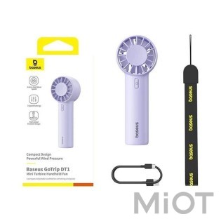 Портативный вентилятор Xiaomi Baseus GoTrip-DT1 Nebula Purple