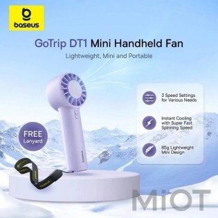 Портативный вентилятор Xiaomi Baseus GoTrip-DT1 Nebula Purple