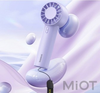 Портативний вентилятор Xiaomi Baseus GoTrip-DT1 Nebula Purple