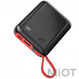 Універсальна батарея Xiaomi Baseus Mini S Digital Display Power Bank 10000 mAh Black