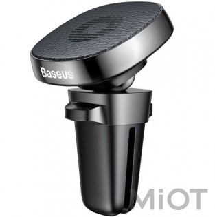 Автотримач для смартфона магнітний Xiaomi Baseus Privity Pro Air Magnet Bracket Black (SUMQ-PR01)