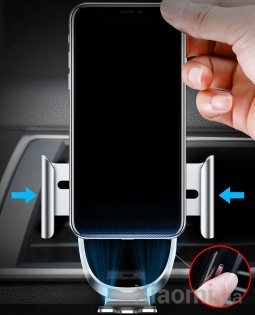 Автодержатель для смартфона магнитный Xiaomi Baseus Smart Car Mount Black SUGENT-ZN01