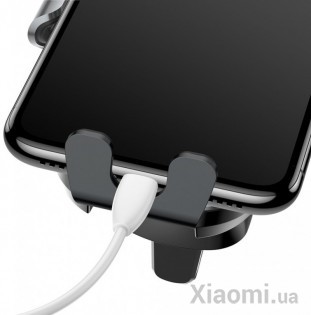 Автодержатель для смартфона магнитный Xiaomi Baseus Smart Car Mount Black SUGENT-ZN01