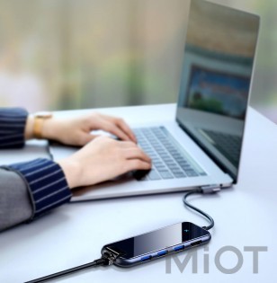 Багатофункціональний адаптер Xiaomi Baseus USB hub UCN3275