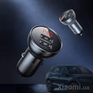 Автомобильное зарядное устройство Xiaomi Baseus USB4.8A 24W