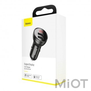 Автомобільний зарядний пристрій Xiaomi Baseus USB4.8A 24W