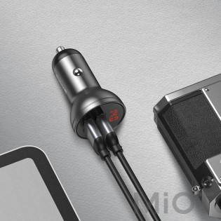 Автомобільний зарядний пристрій Xiaomi Baseus USB4.8A 24W