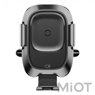 Автотримач для смартфона Xiaomi Baseus Wireless Charger Smart Vehicle Holder (WXZN-01) Black