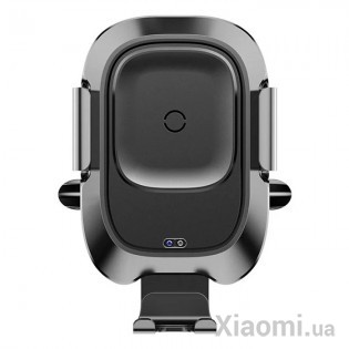 Автодержатель для смартфона Xiaomi Baseus Wireless Charger Smart Vehicle Holder (WXZN-01) Black