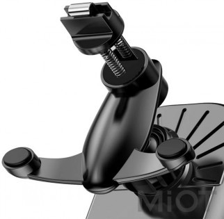 Автотримач для смартфона Xiaomi Baseus Wireless Charger Smart Vehicle Holder (WXZN-01) Black