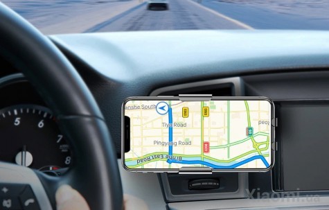 Автодержатель для смартфона Xiaomi Baseus Wireless Charger Smart Vehicle Holder (WXZN-01) Black