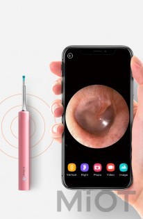 Розумна вушна паличка Xiaomi Bebird Smart Visual Ear Cleaner C3 Pink