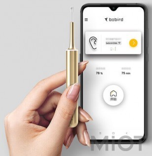 Розумна вушна паличка Xiaomi bebird X7 Pro Gold