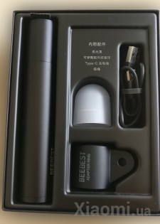 Фонарик Xiaomi BEEBEST Zoom Flashlight Black 1000 Lumens FZ101