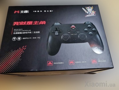 Игровой беспроводной геймпад Xiaomi Beitong Wireless Gamepad PC,PS Night Edition-D2A Black BTP-BD2A