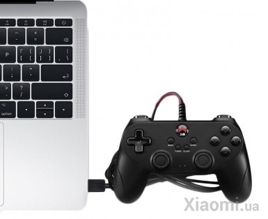 Игровой геймпад Xiaomi Beitong Wired Gamepad PC,PS Light Edition-D2E Black BTP-BD2E