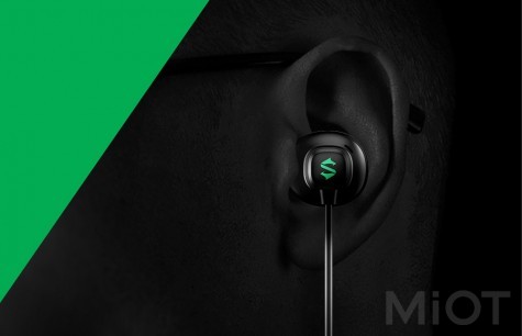Навушники Xiaomi Black Shark Gaming Earphones 3.5 mm Black