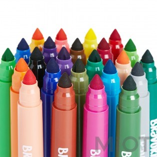 Набір акварельних ручок Xiaomi Bravokids 24 кольору