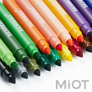 Набір акварельних ручок Xiaomi Bravokids 24 кольору