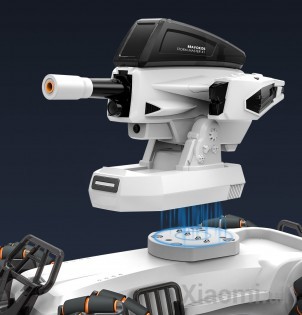 Боевая машинка Xiaomi Bravokids Remote Control Interactive Mech X1 White