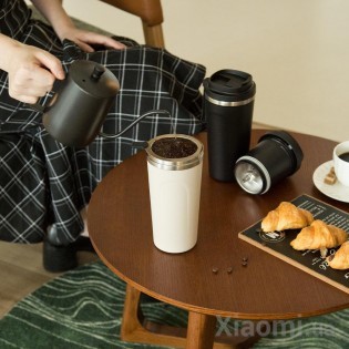 Портативная кофемолка Xiaomi BUD Portable coffee machine Biege (BB02A)