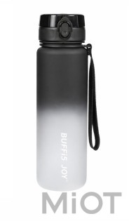 Бутылка для воды Xiaomi BUFFi5 JOY outdoor sports water cup 1000 мл Black-White