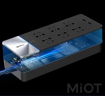 Подовжувач із захистом від перенапруги Xiaomi Bull GN-H406U