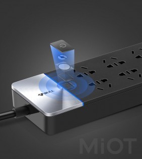 Подовжувач із захистом від перенапруги Xiaomi Bull GN-H406U