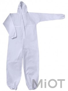Медичний костюм Xiaomi  C2 Medical Isolation Protective Clothing Disposable Anti-Epidemic Antibacterial Isolation Clothing - XXL White China