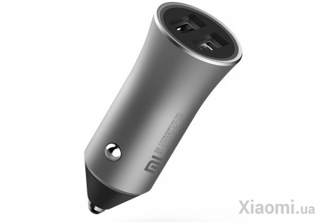 Автомобильное зарядное устройство Xiaomi Fast Car Charger QC 3.0 18W Silver (CC05ZM, GDS4104GL)