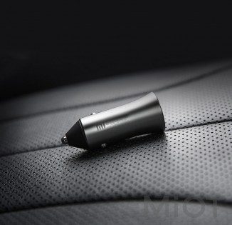 Автомобільний зарядний пристрій Xiaomi Fast Car Charger QC 3.0 18W Silver (CC05ZM, GDS4104GL)