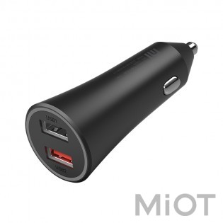 Автомобільний зарядний пристрій Xiaomi Car Charger Quick Charge Edition (37W) CC06ZM