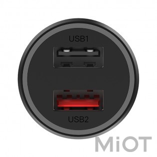 Автомобільний зарядний пристрій Xiaomi Car Charger Quick Charge Edition (37W) CC06ZM