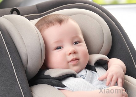 Автомобильное кресло Xiaomi QBORN Coral Red (QQ129KX)