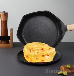 Шестигранная сковорода с антипригарным покрытием Xiaomi Cate-Maker Gray