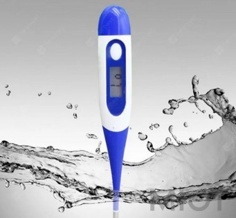 Термометр Xiaomi  Child Adult Thermometer Body Waterproof Electronic LED Digital LCD Thermometer Measurement - Blue