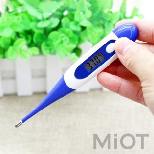 Термометр Xiaomi  Child Adult Thermometer Body Waterproof Electronic LED Digital LCD Thermometer Measurement - Blue