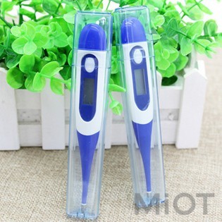 Термометр Xiaomi  Child Adult Thermometer Body Waterproof Electronic LED Digital LCD Thermometer Measurement - Blue