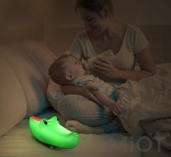 Дитячий світильник (нічник) Xiaomi Fisher-Price Crocodile