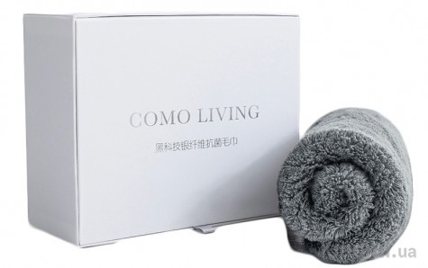 Антибактериальное полотенце Xiaomi COMO LIVING 34х76 см Dark Gray