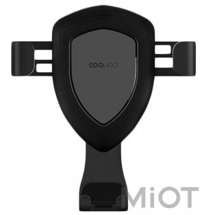 Автомобільне кріплення Xiaomi COOWOO Gravity induction car phone holder T100 Black
