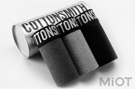 Чоловіча нижня білизна Xiaomi Cottonsmith (набір 3 шт) B size M