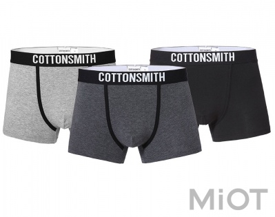Чоловіча нижня білизна Xiaomi Cottonsmith (набір 3 шт) B size M
