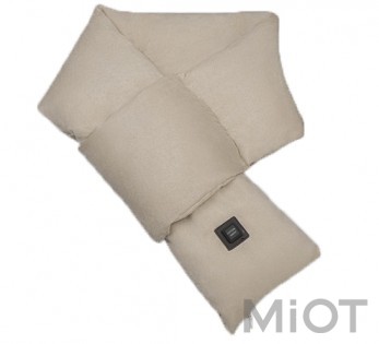 Шарф з підігрівом Xiaomi CottonSmith Smart Temperature Control Scarf Light Khaki